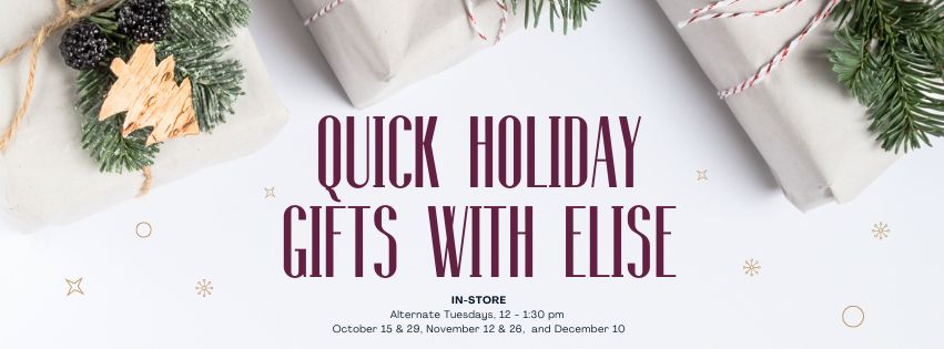 2024 Quick Gifts with Elise