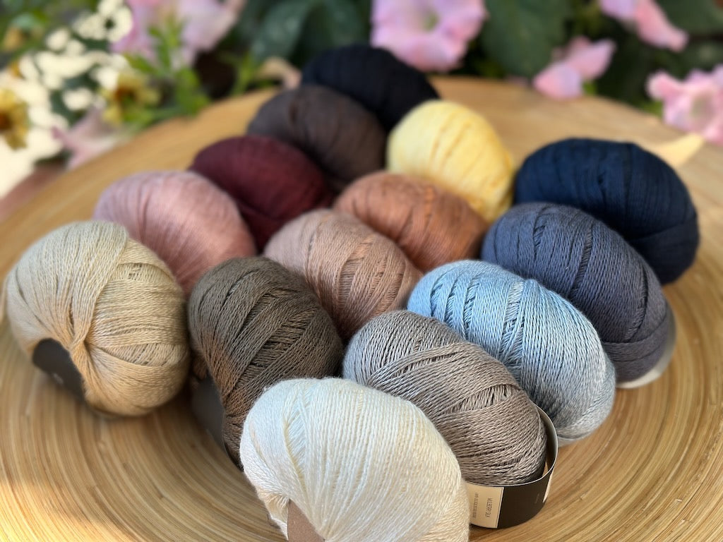 New from Isager: Mulberry Silk
