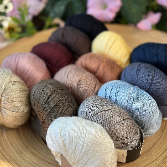 New from Isager: Mulberry Silk