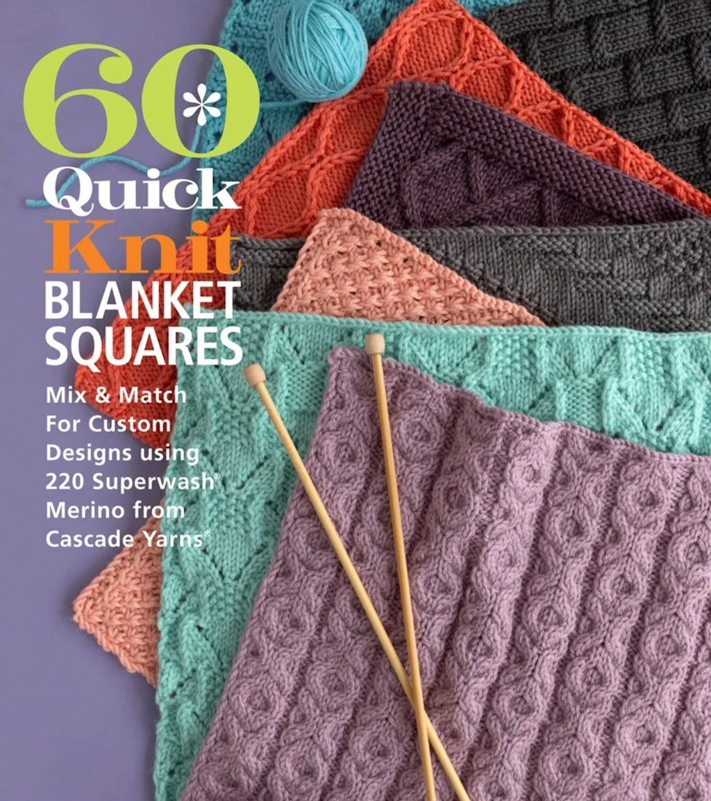 60 Quick Knit Blanket Squares