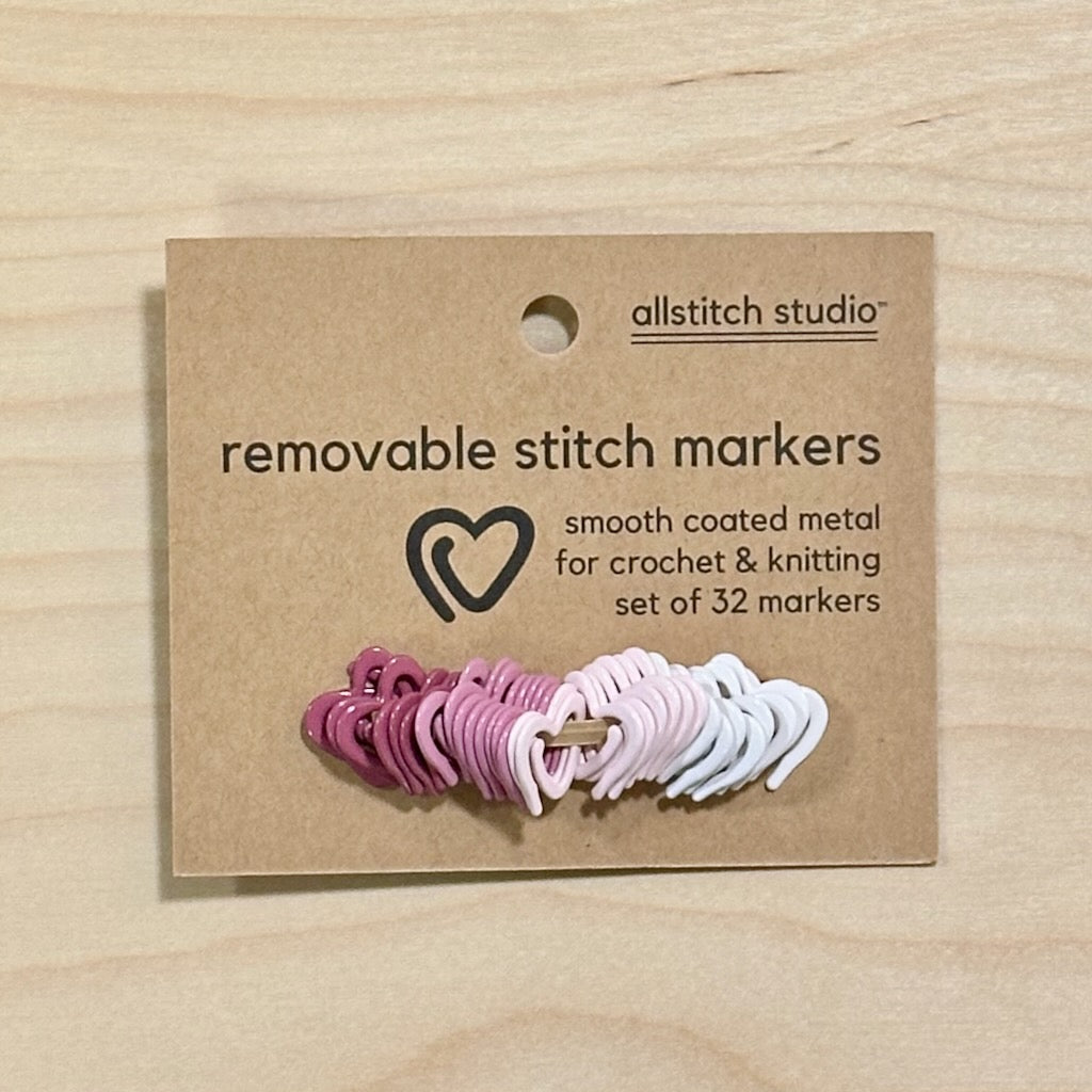 Heart Split Rings - Pinks