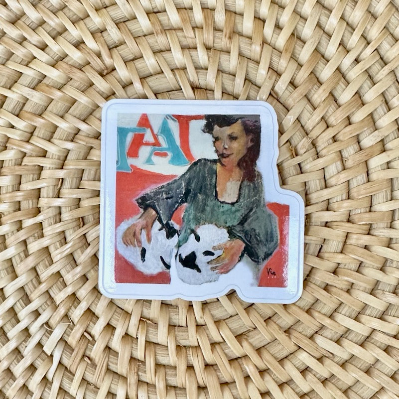 Sylvie Levesque Sticker - Two at a Time