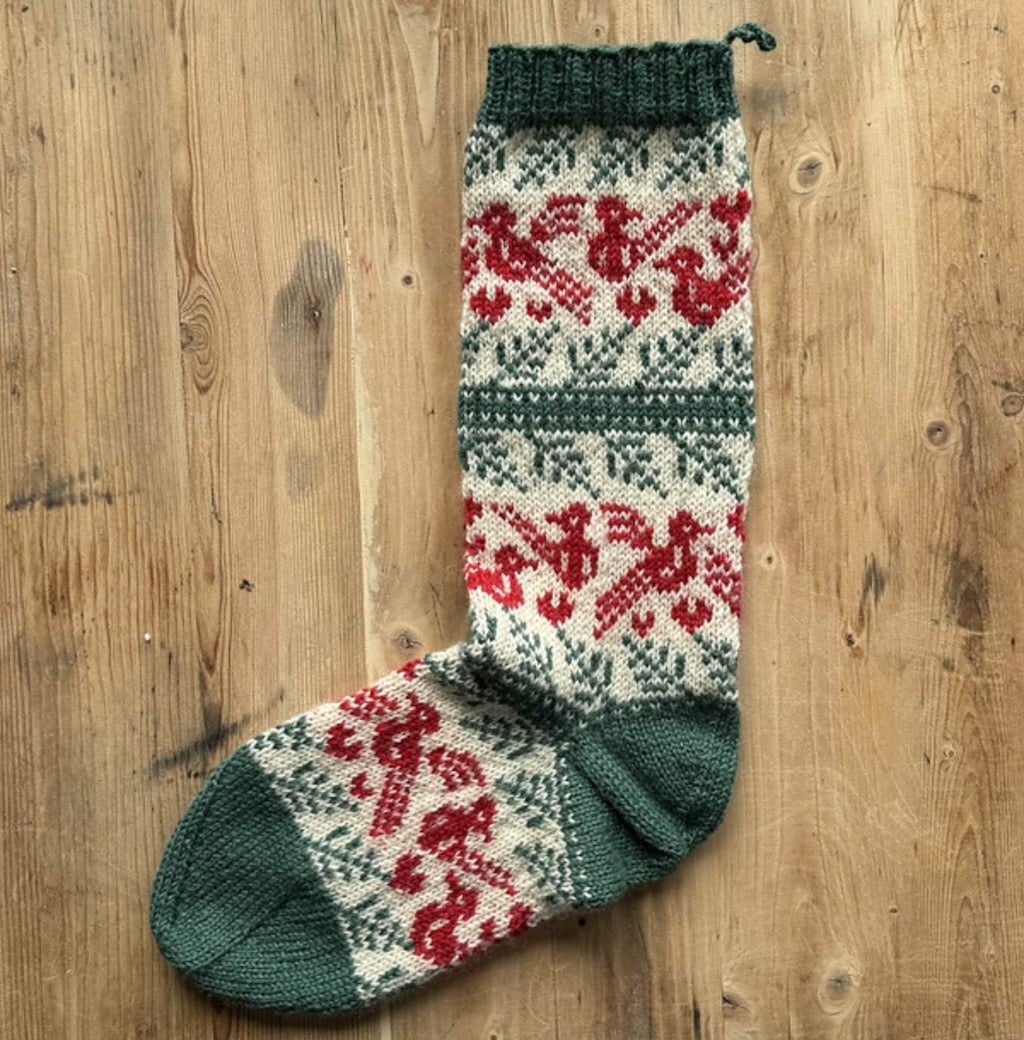Knit a Christmas Stocking with Shellye