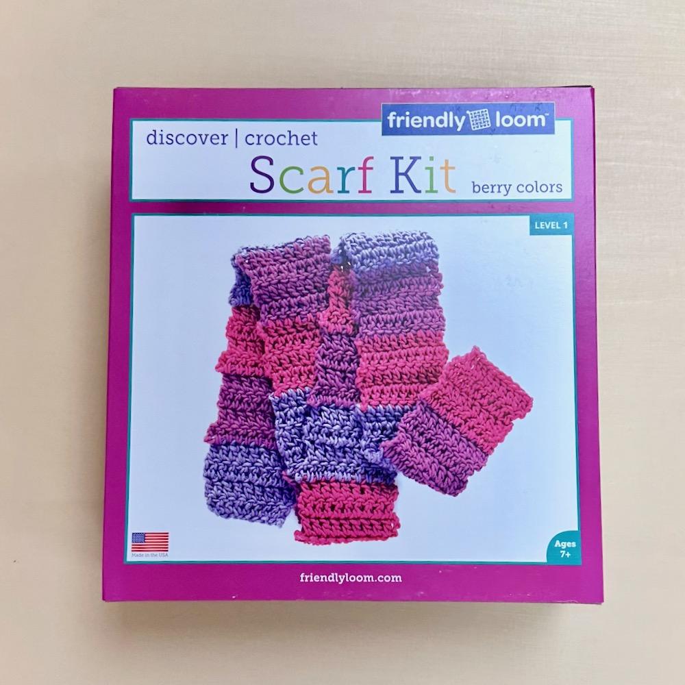 Discover Crochet Scarf Kit