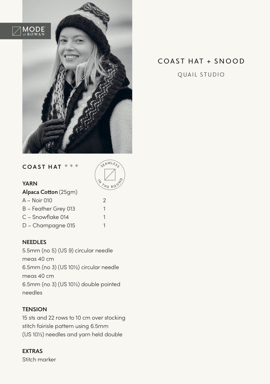 MODE Coast Hat & Snood