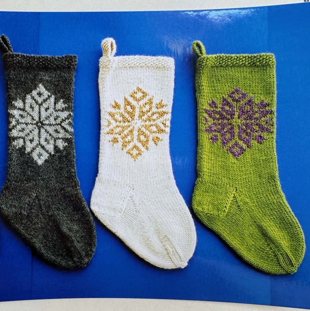 Snowflake Stocking