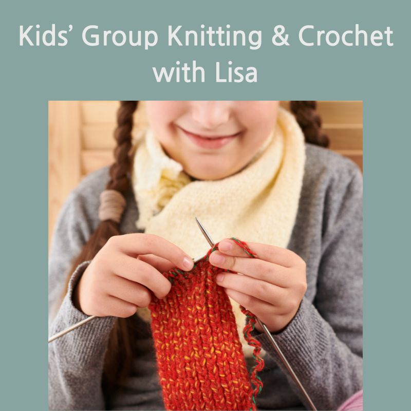 Kids Group Knitting and Crochet