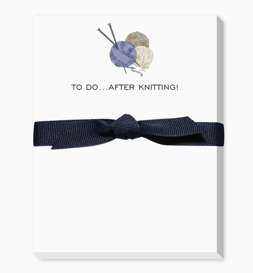 Notepad - After Knitting