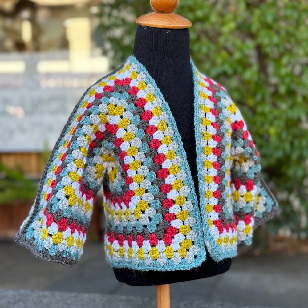 Hex Crochet Cardigan /2