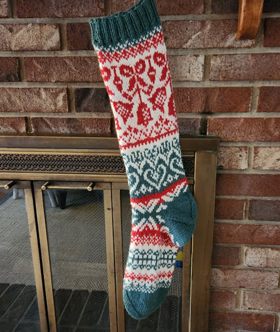 Knit a Christmas Stocking with Shellye