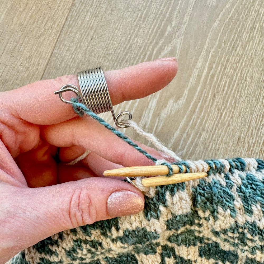 Knitting Thimble Ring