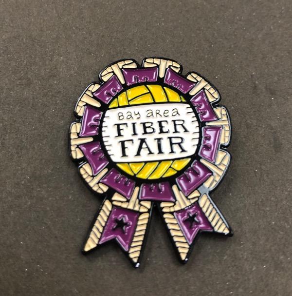 Bay Area Fiber Fair Pin