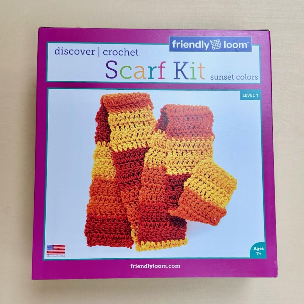 Discover Crochet Scarf Kit
