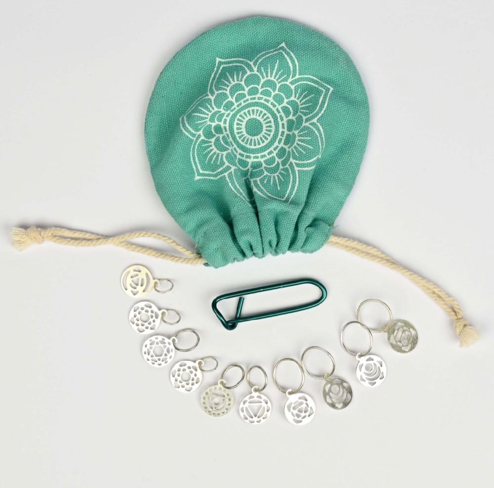 Mindful Collection Sterling Stitch Markers